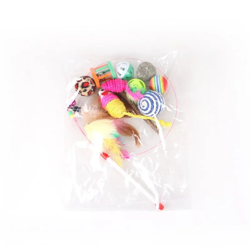 12 Sets Pet Cat Toys