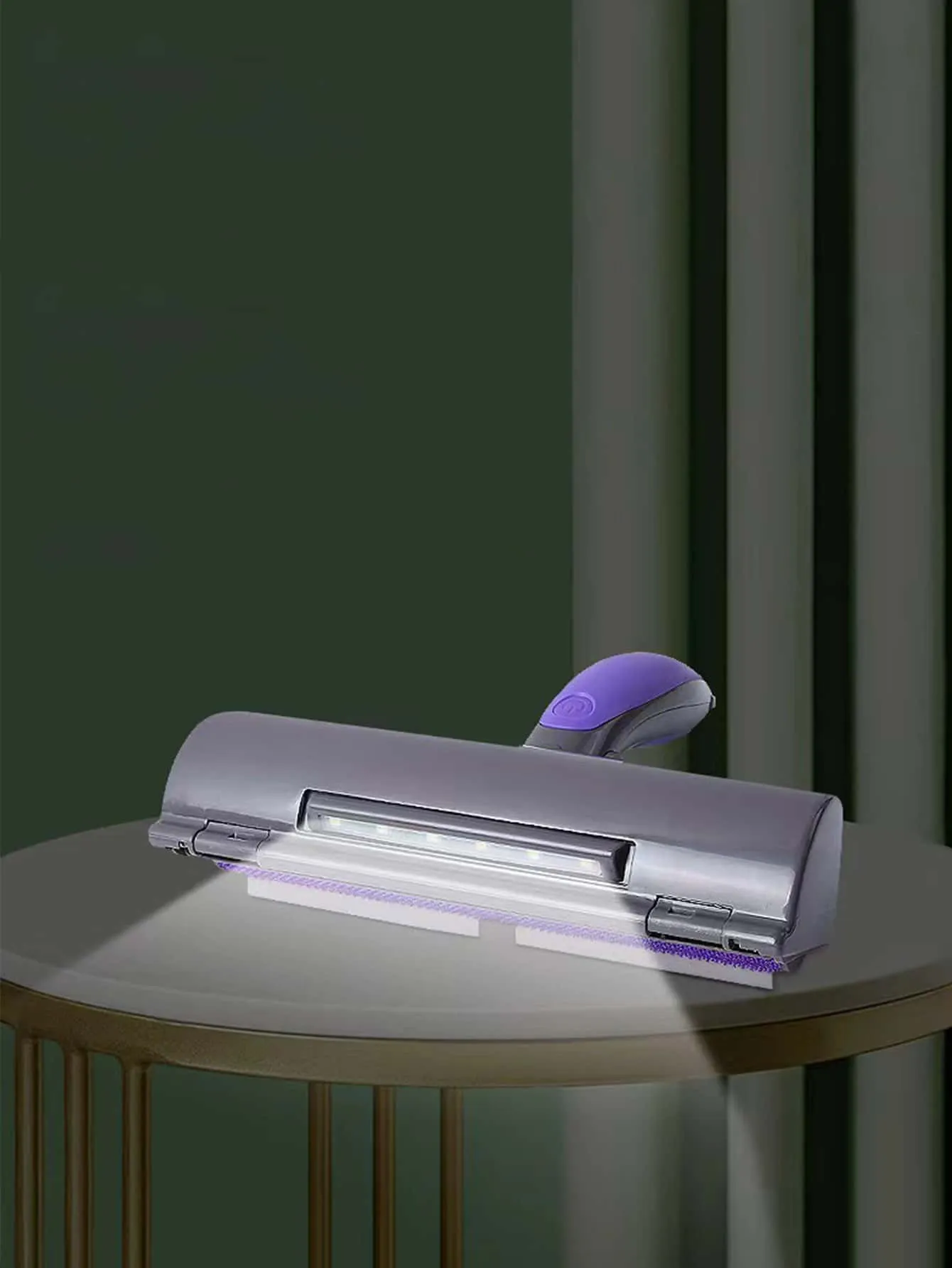 1pc Pet Hair Remover Roller With Led Light For Cat And Dog For Cleaning