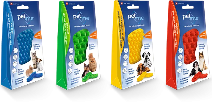 Brush for Dogs with Short, Thick, Wiry Hair or Long silky Hair