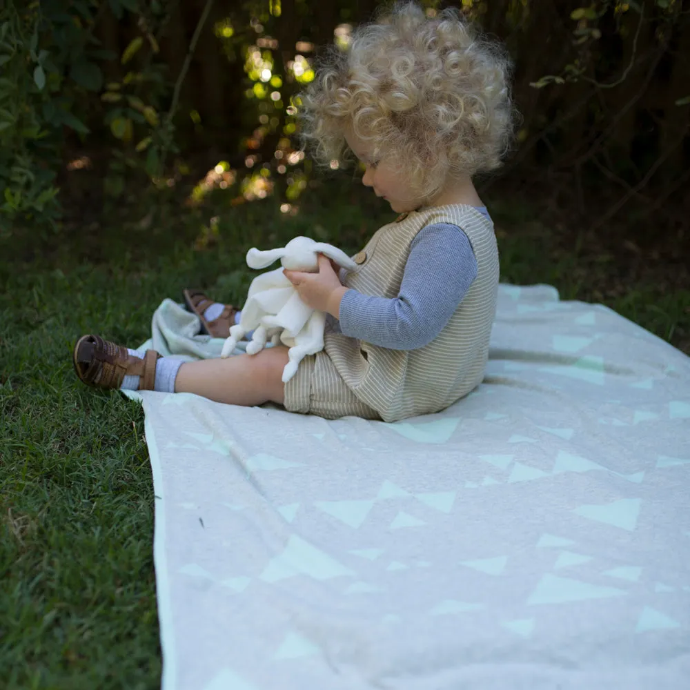 Cotton Knitted Blanket - Cot - Sega