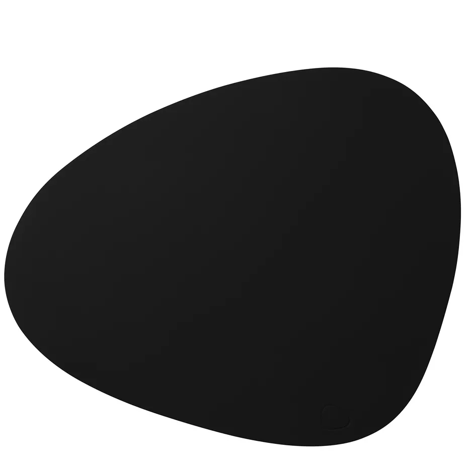 Curve Leather Table Mat | Large