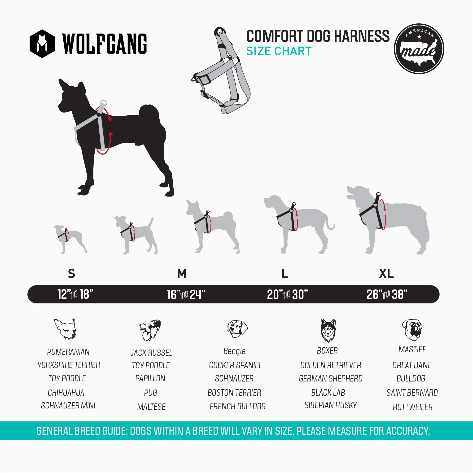 DarkSkies COMFORT DOG HARNESS
