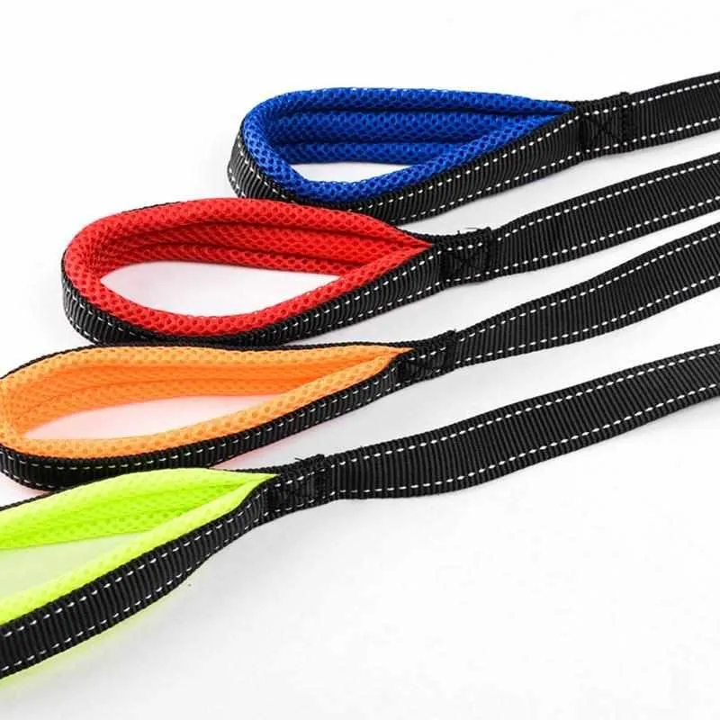 Dog Collar Leash Set - Mesh Breathable Adjustable Collars