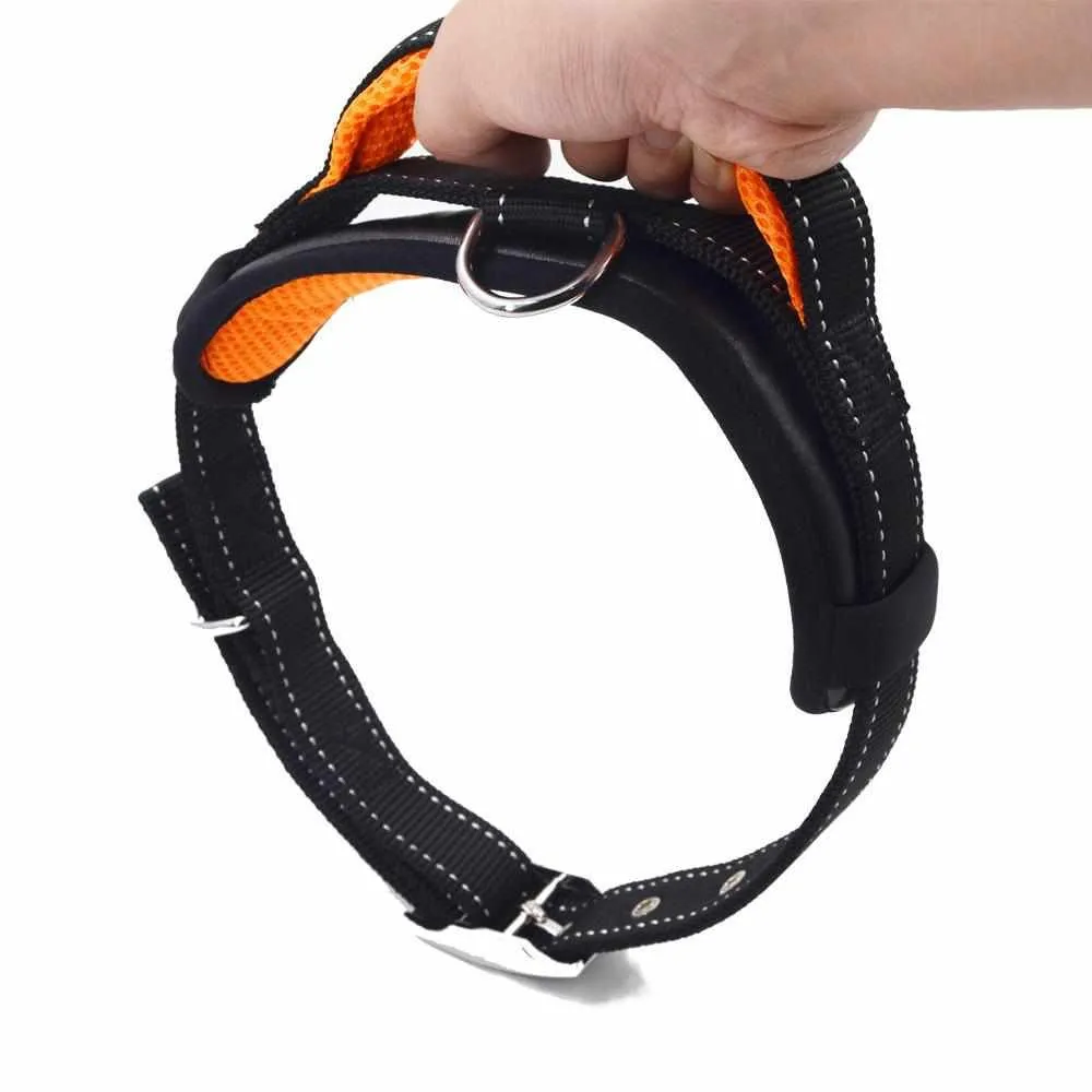 Dog Collar Leash Set - Mesh Breathable Adjustable Collars