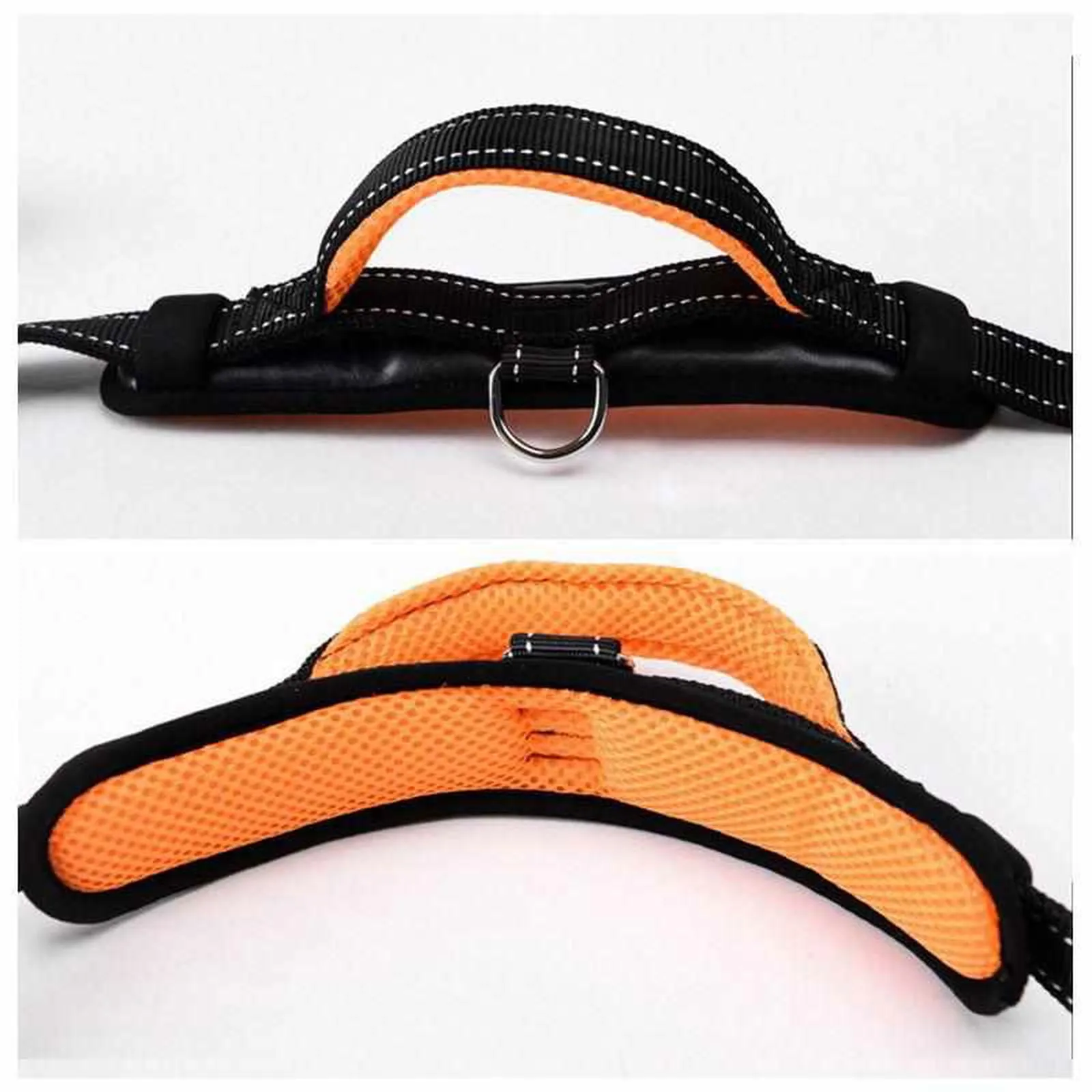 Dog Collar Leash Set - Mesh Breathable Adjustable Collars