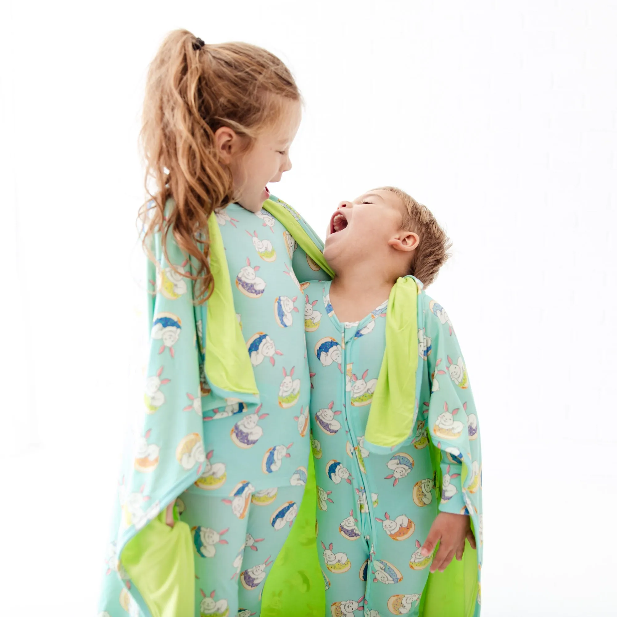 Donut Worry, Be Hoppy Reversible Blanket