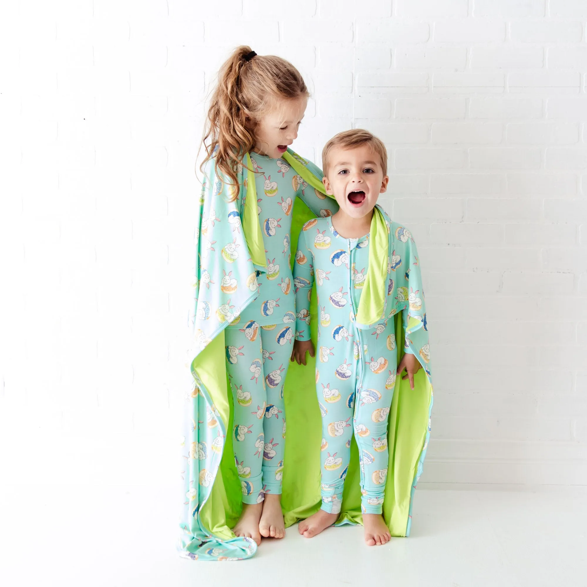Donut Worry, Be Hoppy Reversible Blanket