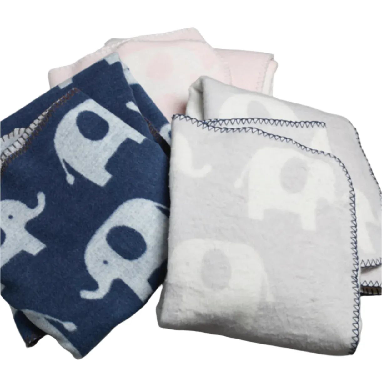 Elephant Baby Fleece Pram Nursery Pram Blankets