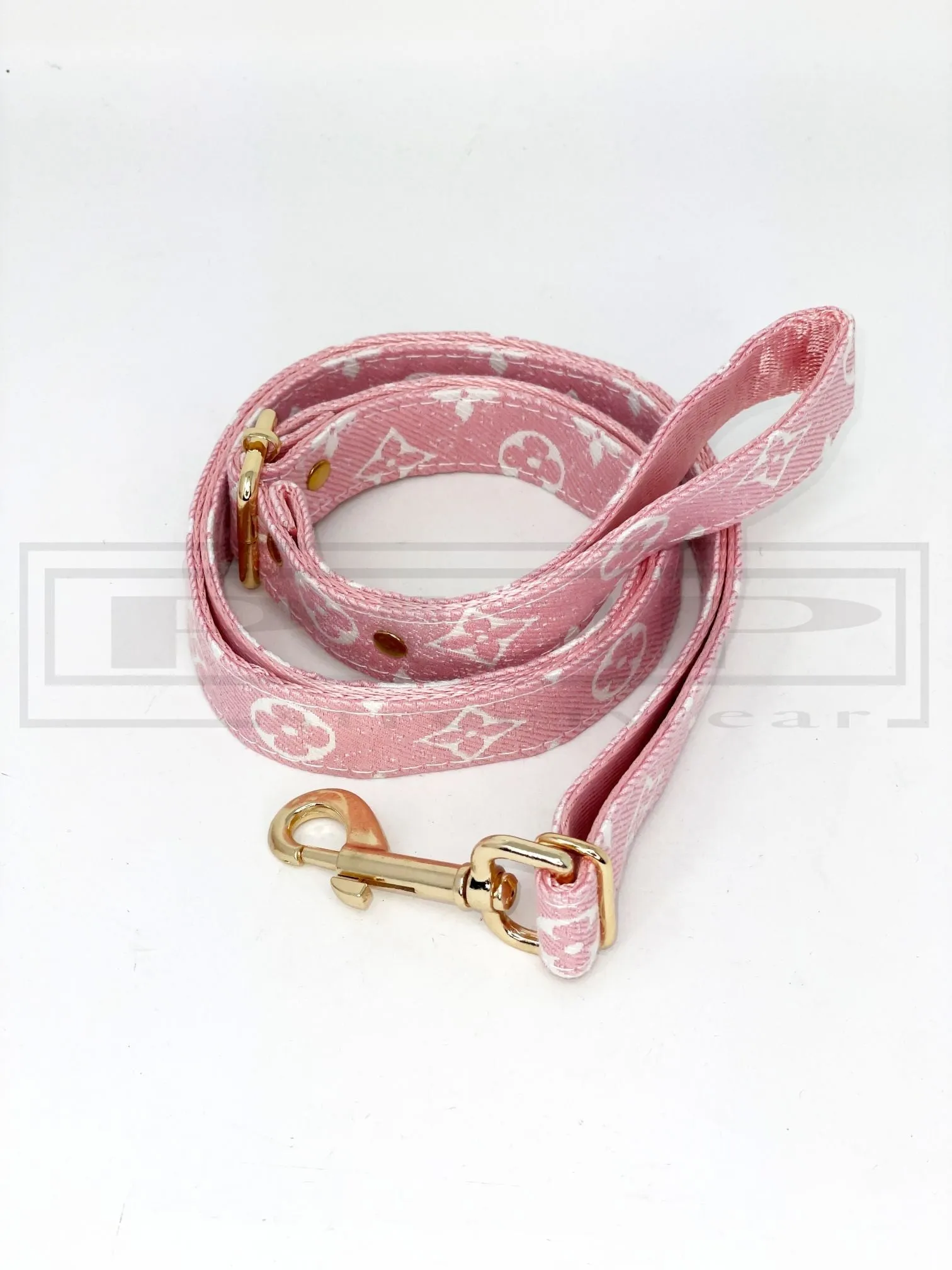 Ellie Candy Harness Leash and Collar Set