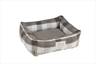 Happy Tails Cuddler Plaid 24x20 (Cranberry)