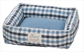 Happy Tails Cuddler Plaid 24x20 (Cranberry)