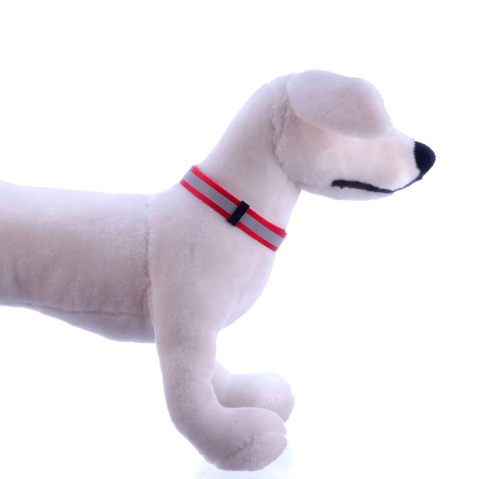 Jeffers Reflective Stripe 5/8" Adjustable (10"-16"L) Collar