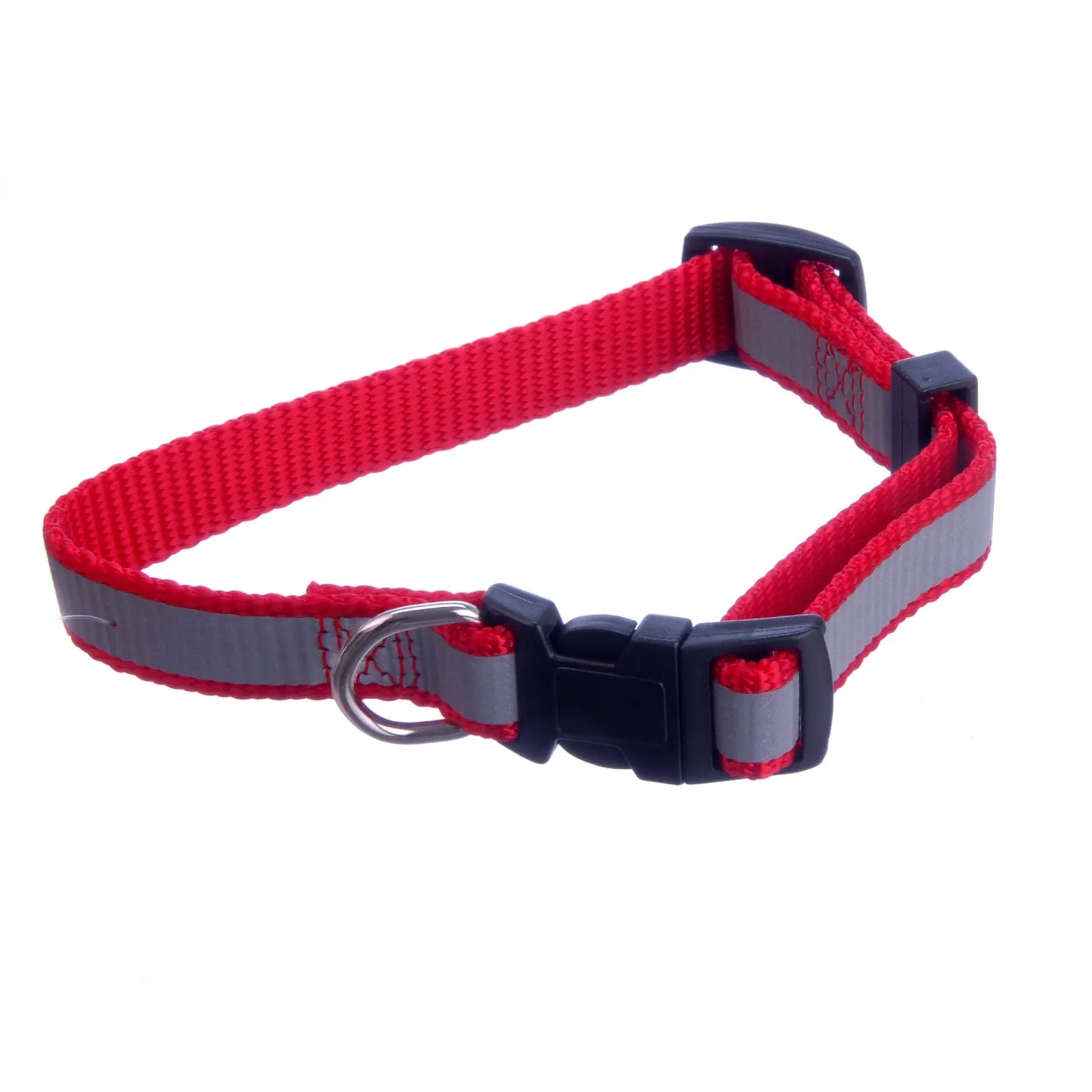 Jeffers Reflective Stripe 5/8" Adjustable (10"-16"L) Collar