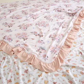 Joy Anne & Kelcie Ruffled Luxe Patoo® Blanket Joy Anne & Kelcie Ruffled Luxe Patoo® Blanket