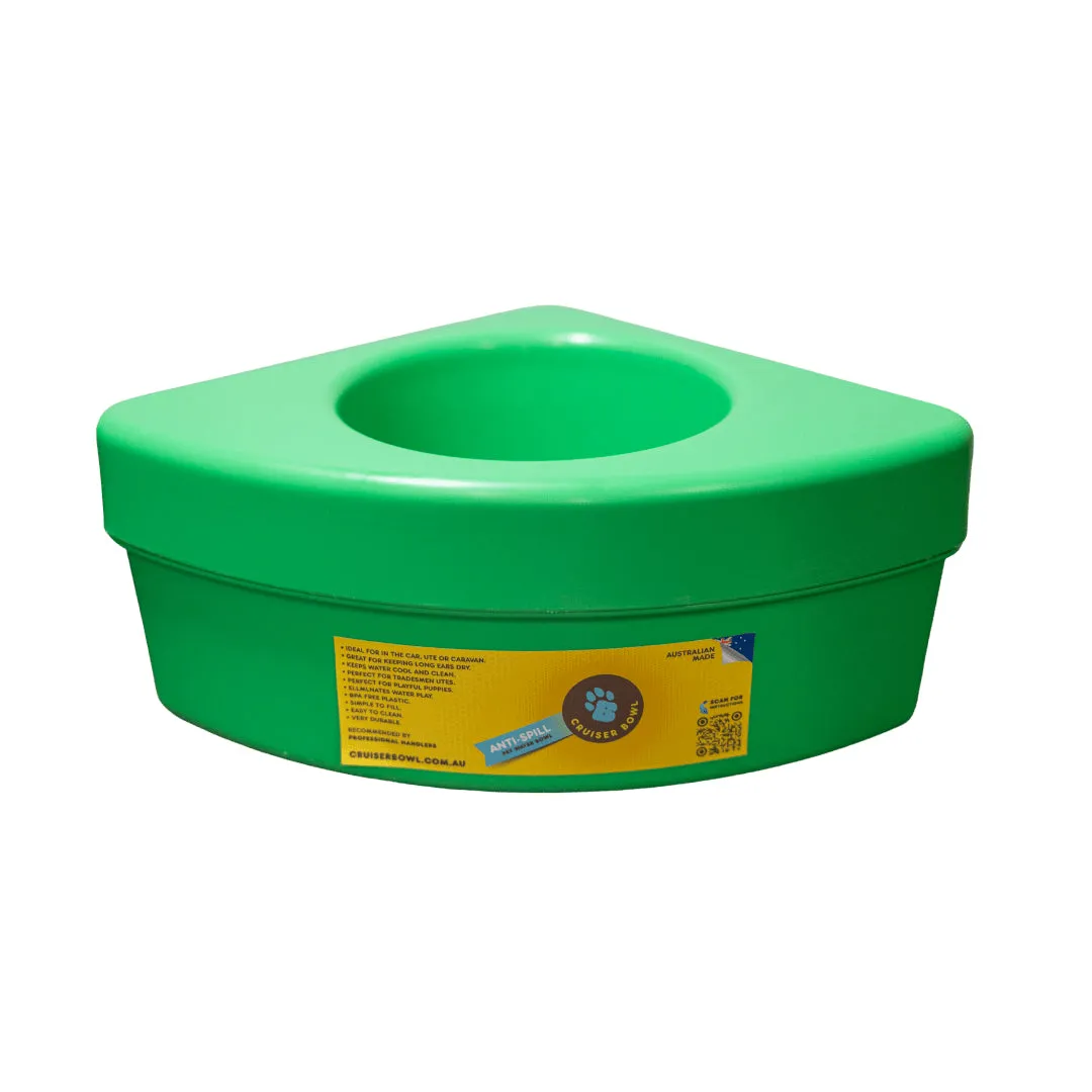 K9 Corner Cruiser Anti-Spill Pet Water Bowl