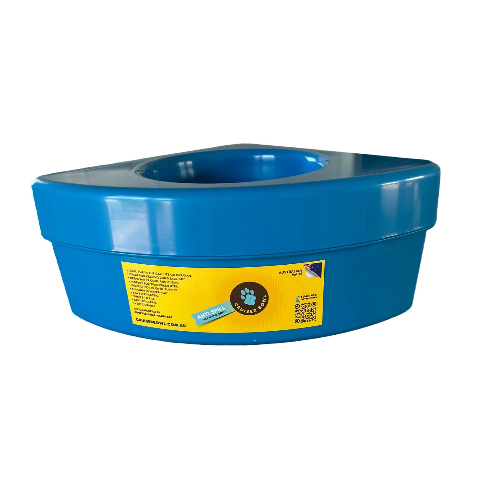 K9 Corner Cruiser Anti-Spill Pet Water Bowl