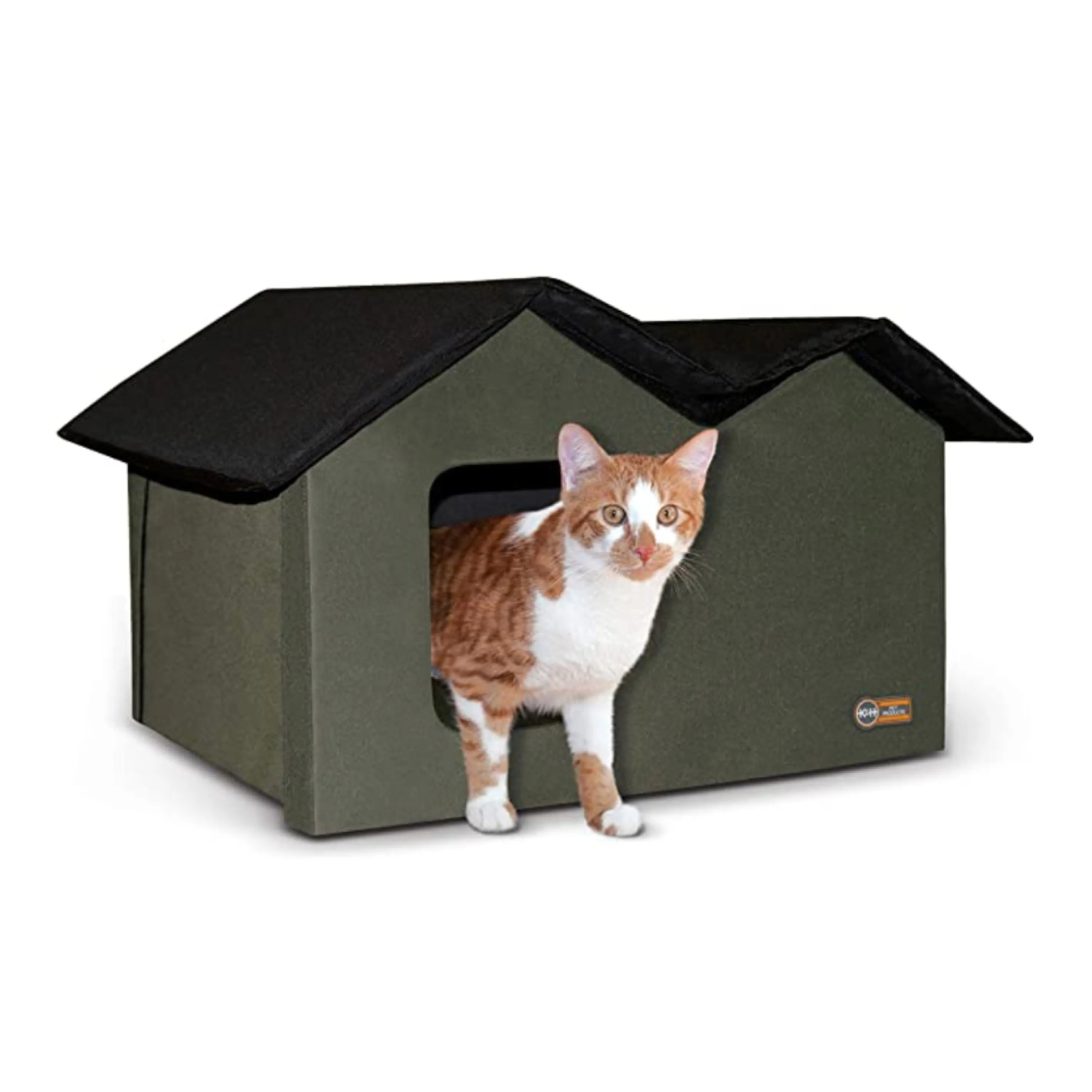 K&H Thermo Outdoor Kitty House Extra-Wide (Heated & Unheated)