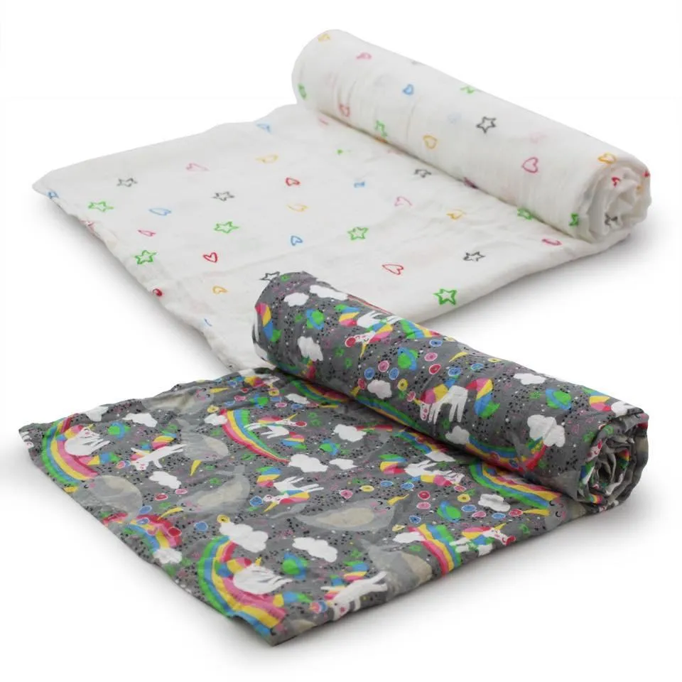 Kanga Care Serene Swaddles - 2 pack