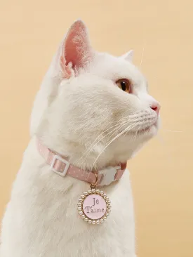 Letter Graphic Pet Collar