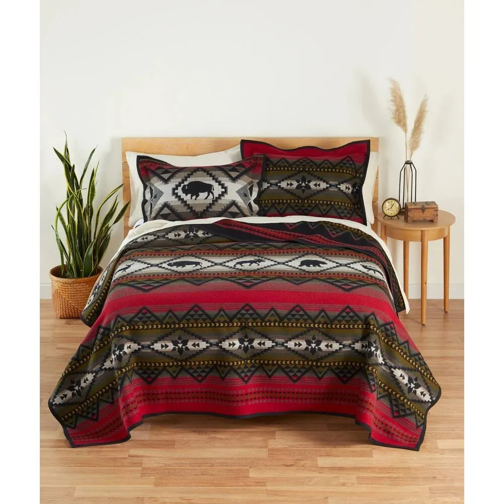 Lost Trail Reversible Pillow Sham