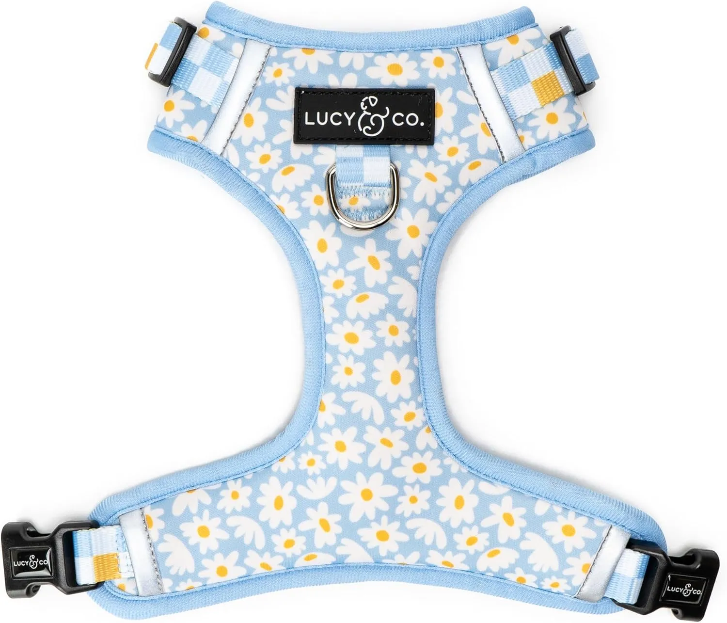 Lucy & Co. The Simply Splendid No-Pull Dog Harness  Size Medium  Vest to Stop Pulling & Walk Easy  Comfortable Leash Training Product w/Adjustable Chest & Neck Straps