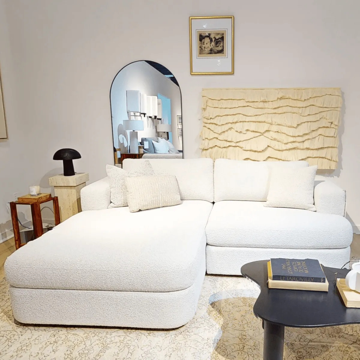 Matteo Chaise Sofa by American Leather