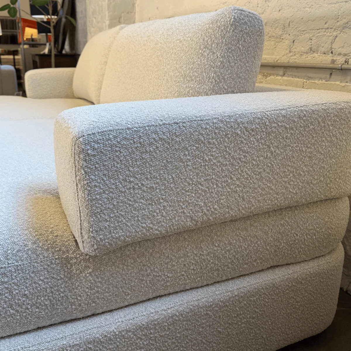 Matteo Chaise Sofa by American Leather