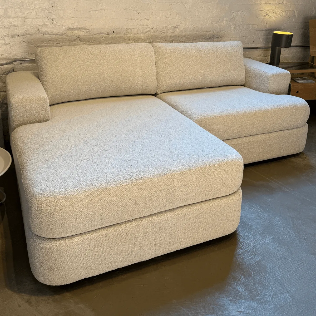 Matteo Chaise Sofa by American Leather