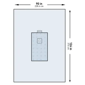 McKesson Sterile Universal Extremity Orthopedic Drape, 90 x 124 Inch