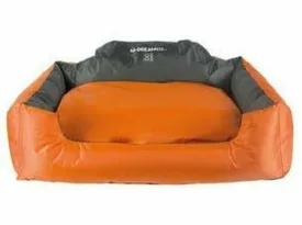 NATUNA BASKET - M // SIZE: 80 X 65 X 22CM ORANGE & GREY