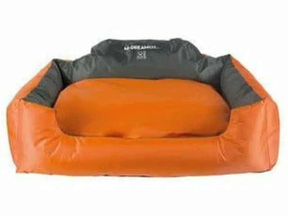 NATUNA BASKET - M // SIZE: 80 X 65 X 22CM ORANGE & GREY