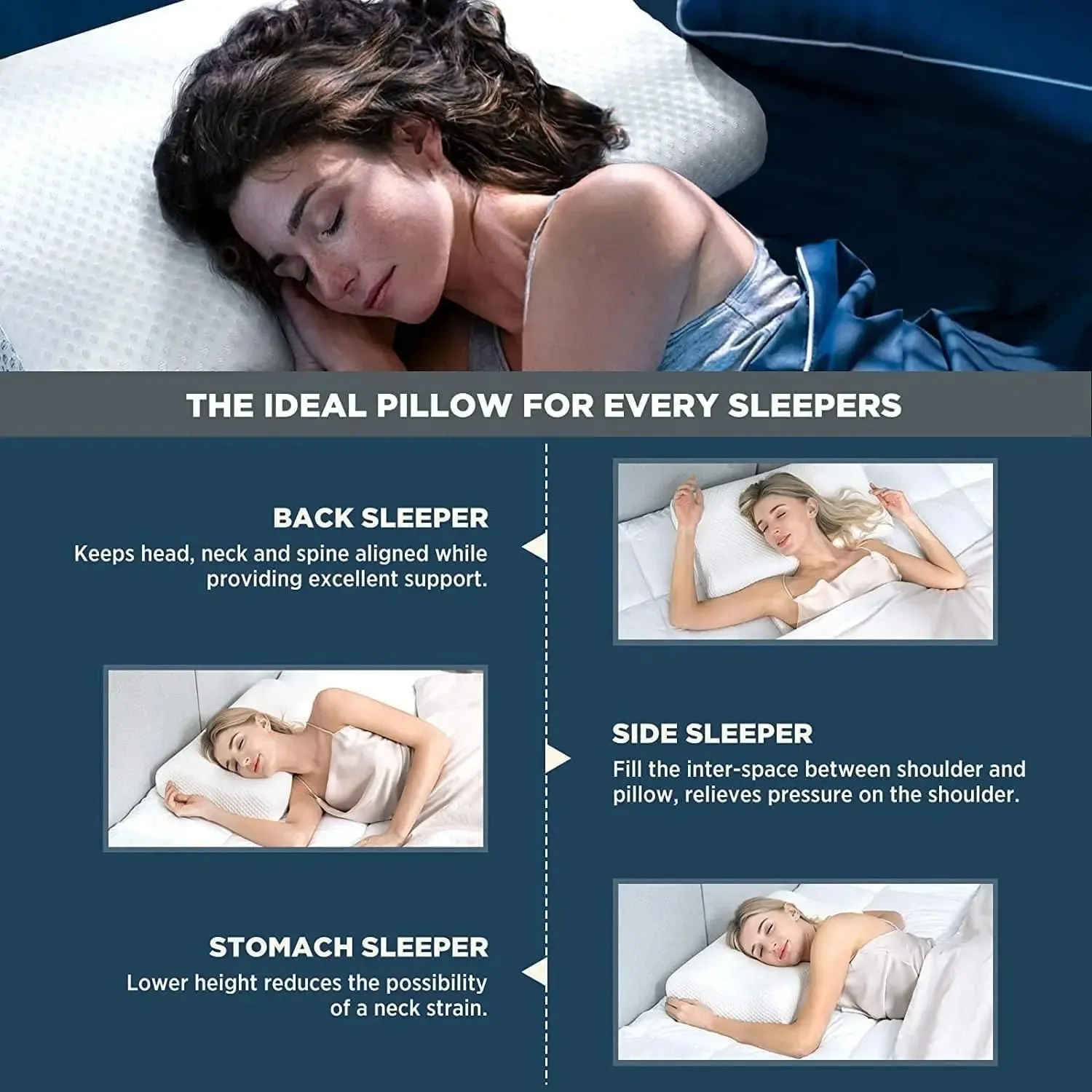 Orthopedic Neck Pillow Slider-Pillow