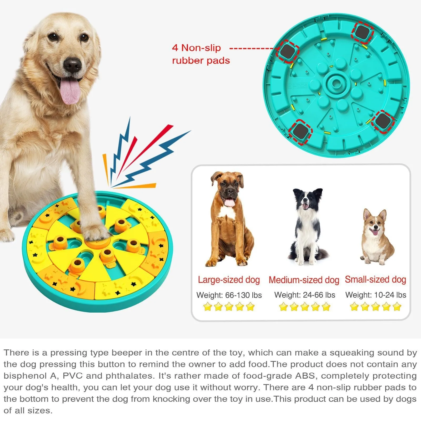 Pet Dog Interactive Toys Labyrinth Toys Pet Educational Toys for Dogs Training Intelligence