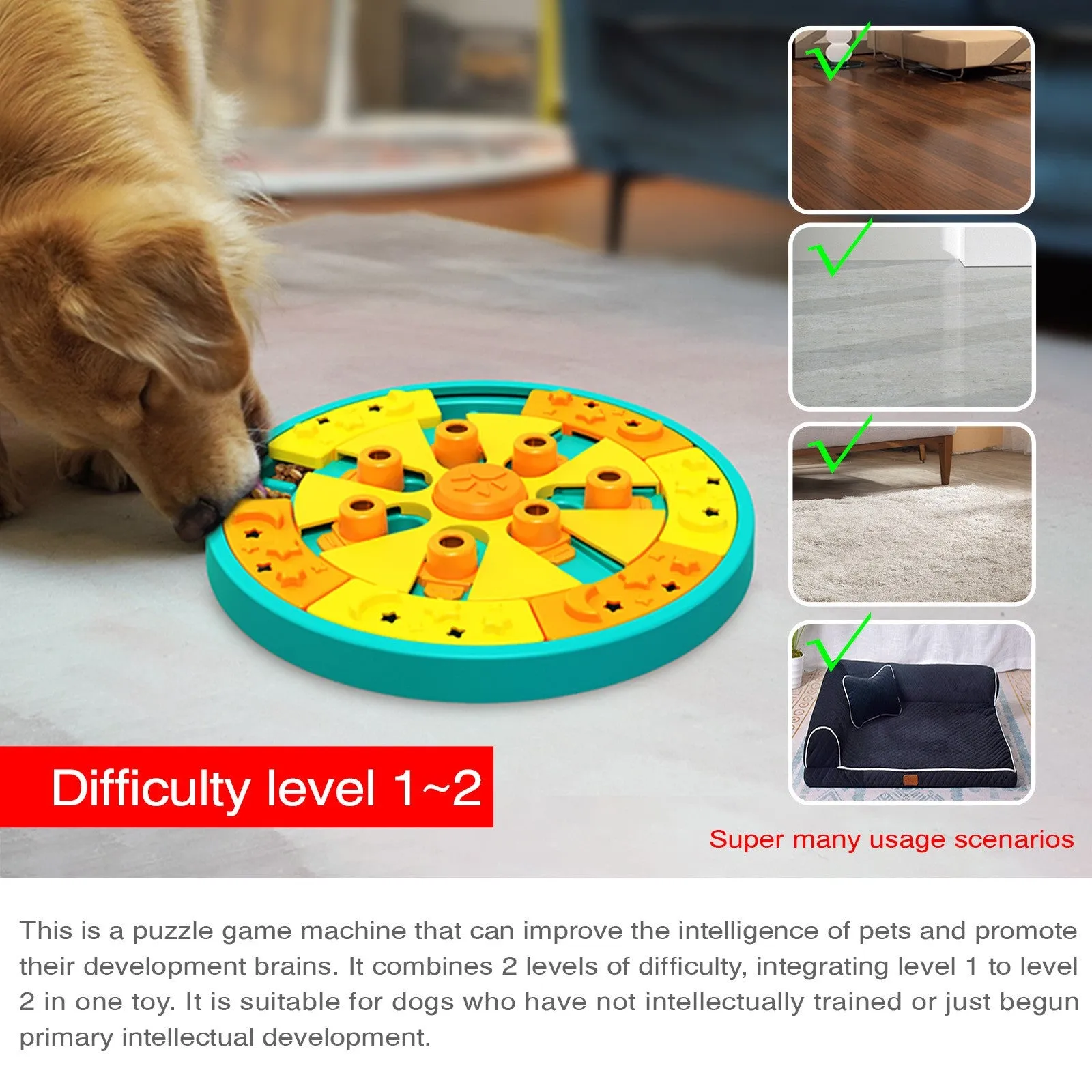 Pet Dog Interactive Toys Labyrinth Toys Pet Educational Toys for Dogs Training Intelligence