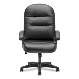 Pillow-soft 2090 Series Executive High-back Swivel/tilt Chair, Supports Up To 250 Lb, 16" To 21" Seat Height, Black