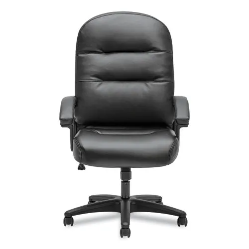 Pillow-soft 2090 Series Executive High-back Swivel/tilt Chair, Supports Up To 250 Lb, 16" To 21" Seat Height, Black