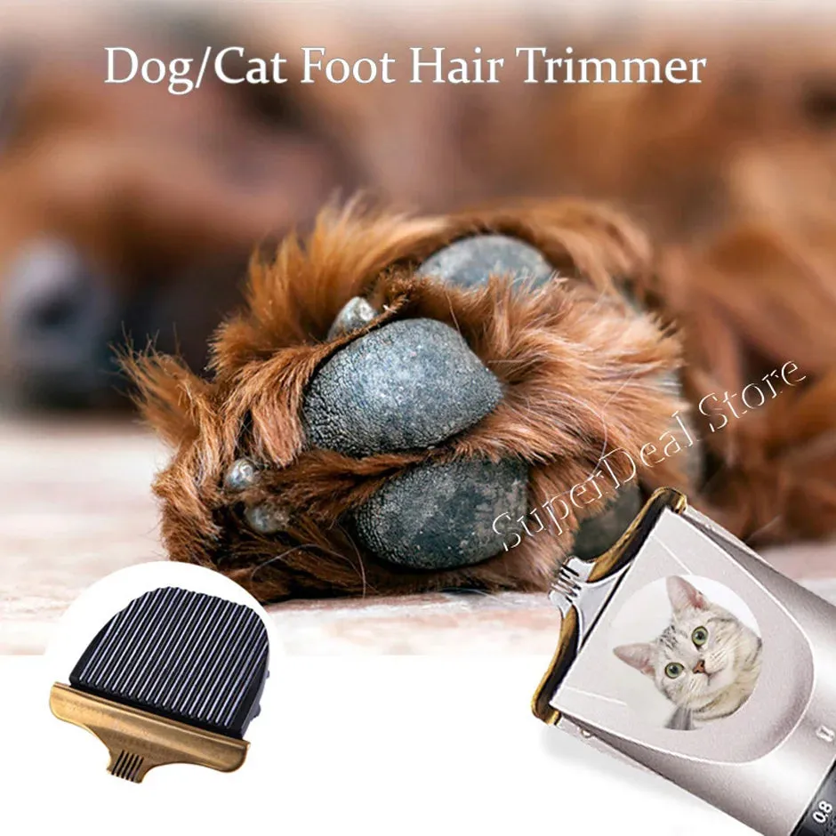 Professional Rechargeable Pet Hair Clipper Set - Low Noise Grooming for Dogs, Cats, and More