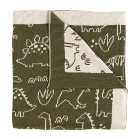 Reversible Blanket - Forest Dino