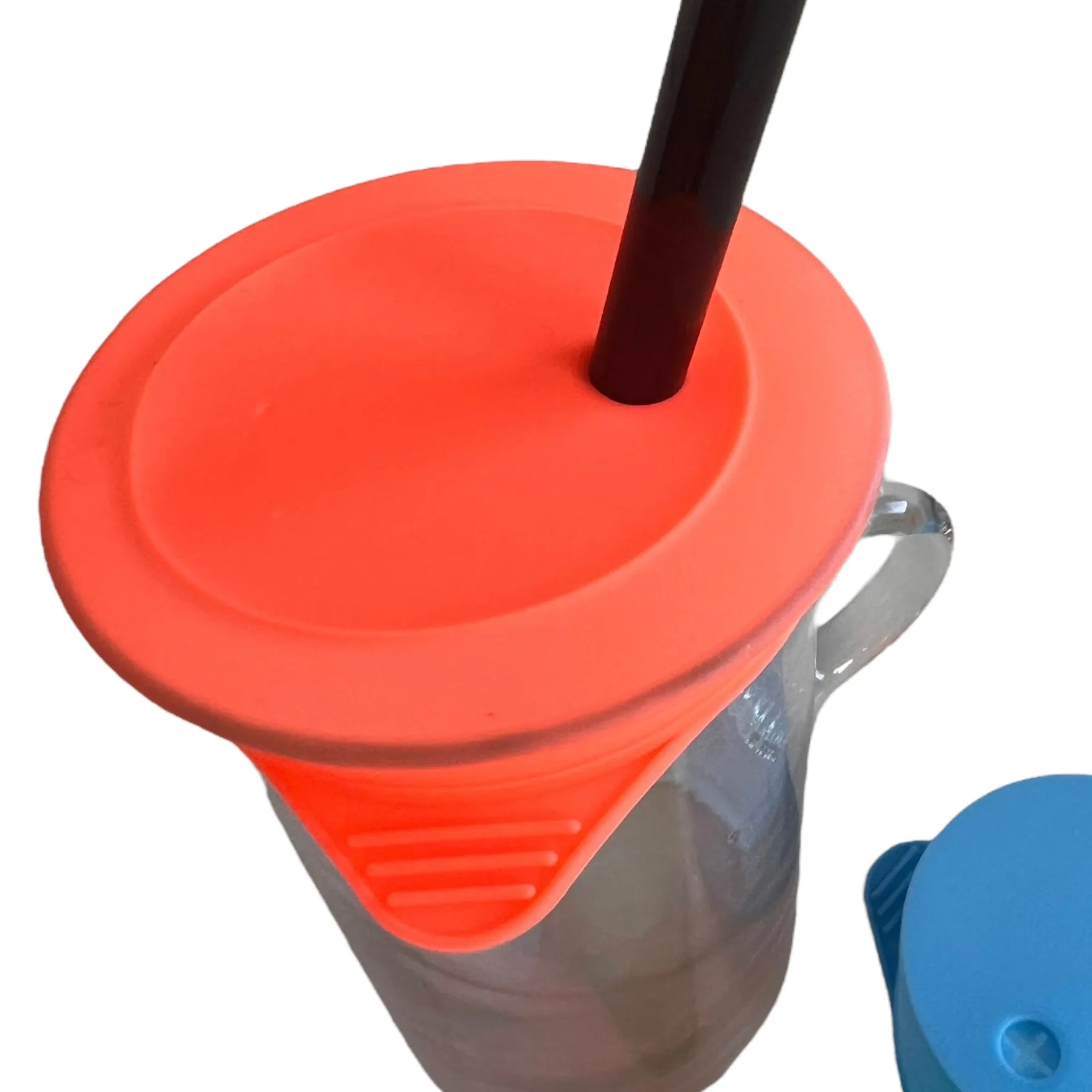 Silicone Cup Cover   Straw