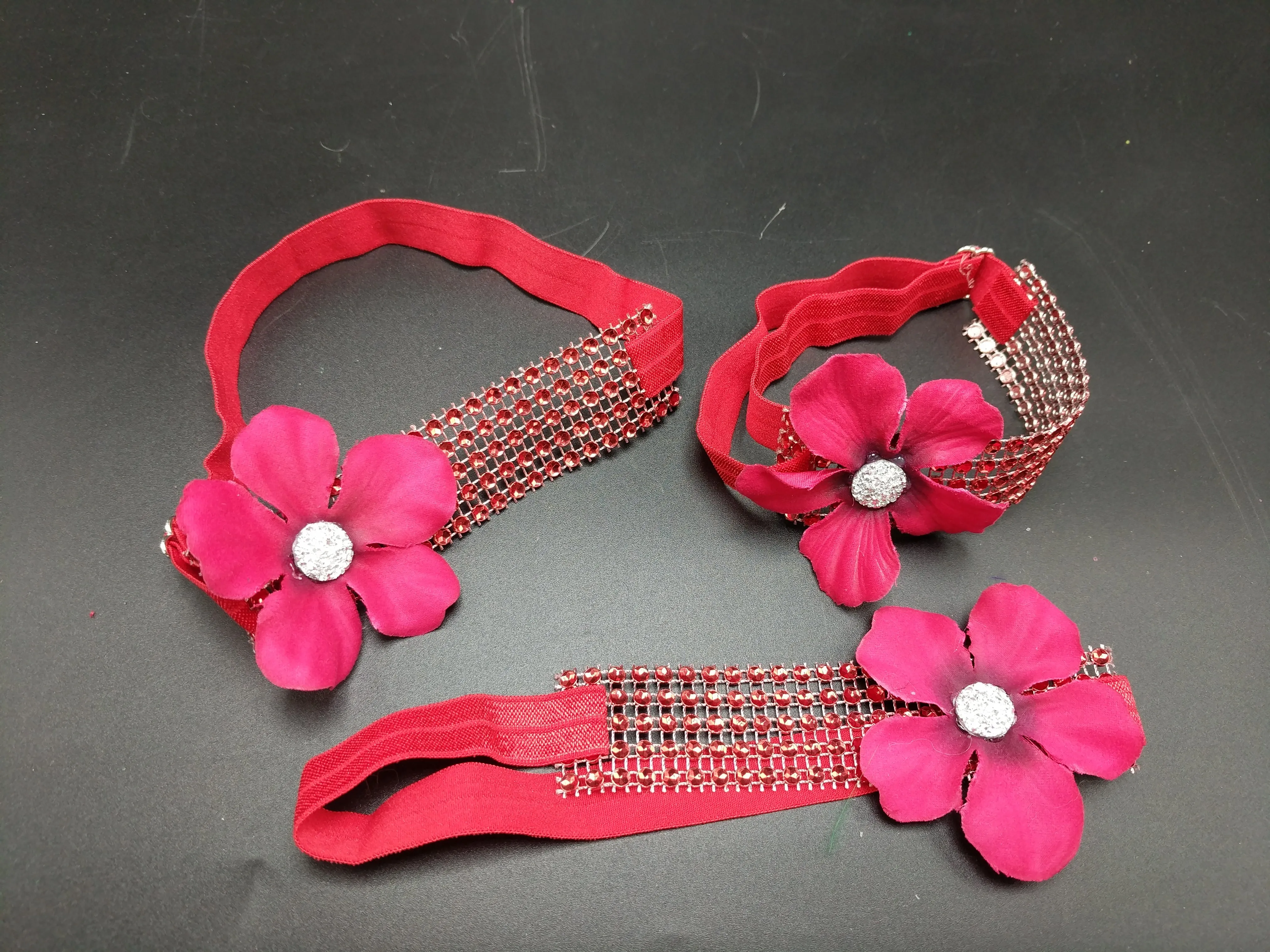 Sparkle Wrap Collars- Flower Power collection