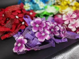 Sparkle Wrap Collars- Flower Power collection