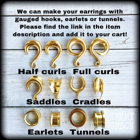 Teaspoon earrings-Cutlery jewelry