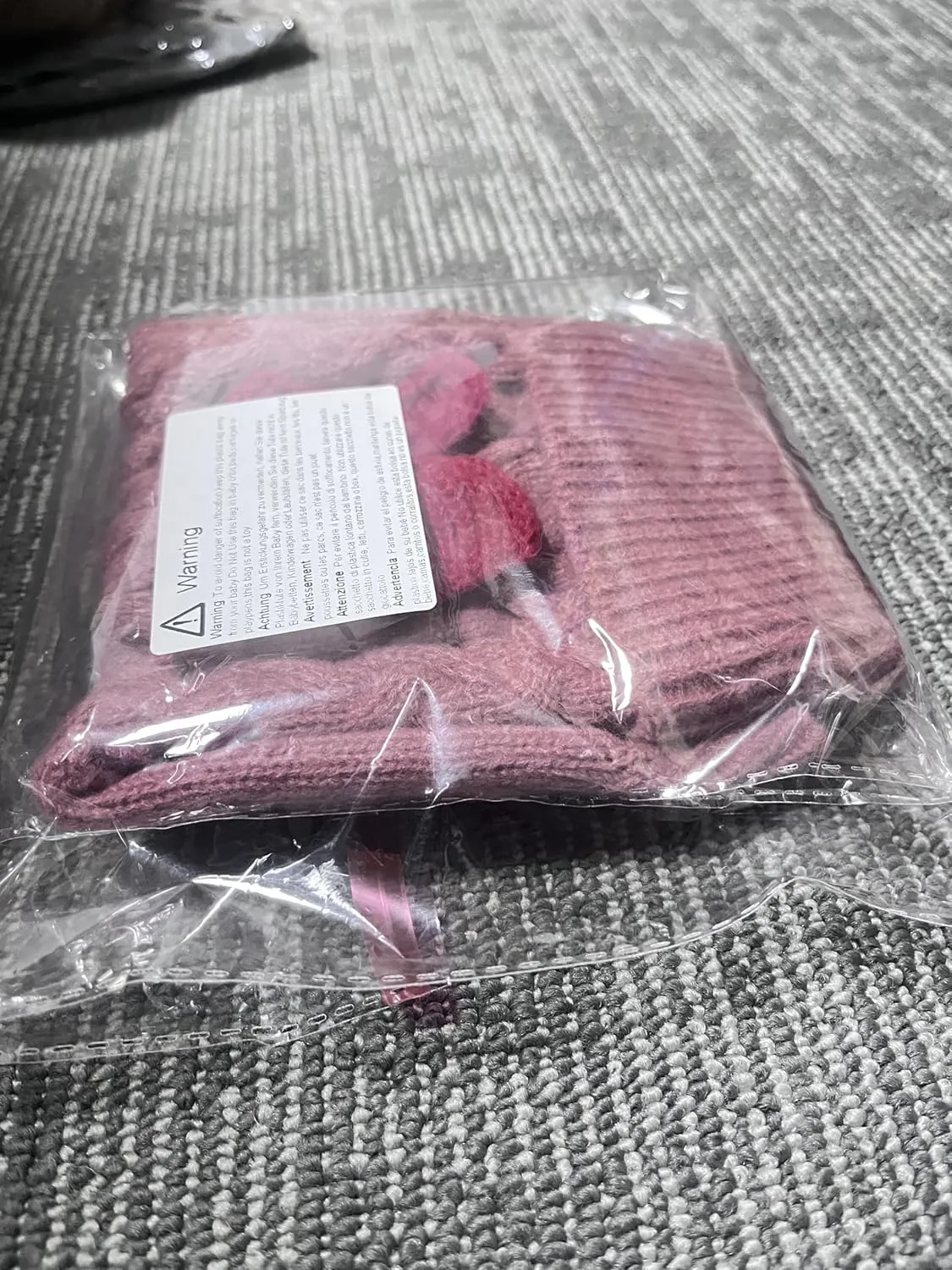 Yanmucy Dog Turtleneck Sweater Bow Knitting Dog Jumper Warm Dog Winter Clothes Pullover Knitwear Crochet Dog Coat Christmas Costume for Small Medium Large Dogs Cats (Medium, Nude Pink)