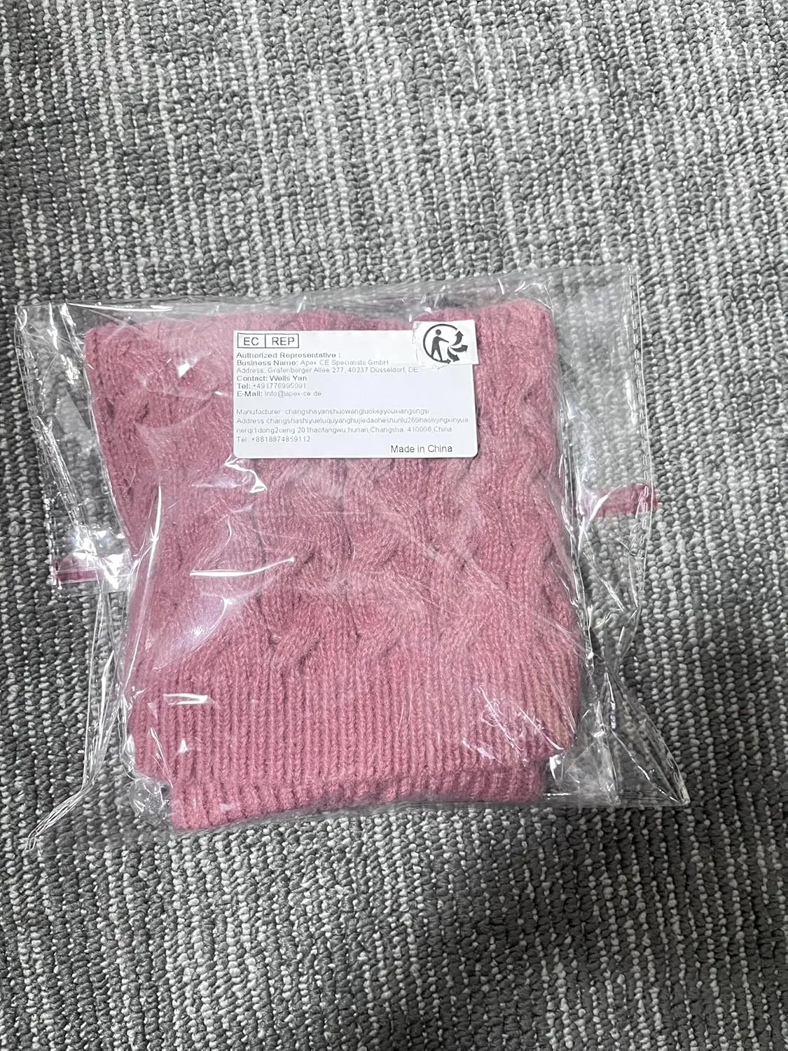 Yanmucy Dog Turtleneck Sweater Bow Knitting Dog Jumper Warm Dog Winter Clothes Pullover Knitwear Crochet Dog Coat Christmas Costume for Small Medium Large Dogs Cats (Medium, Nude Pink)