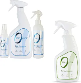 Zero Odor - Pet Odor Eliminator 16 Oz- Multi-Purpose Household Odor Eliminator Kit